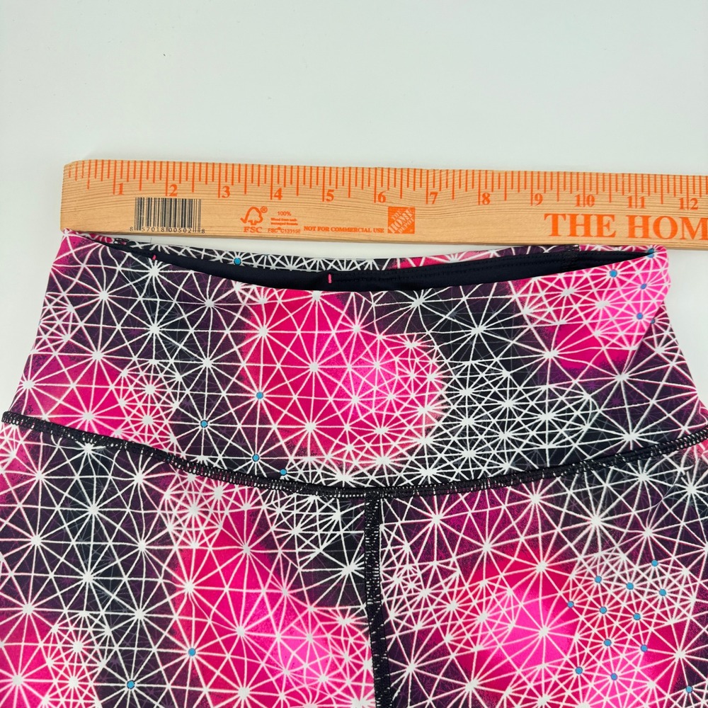 Victoria's‎ Secret VSX Sport Knockout Tights XS Pink Black Geometric Leggings